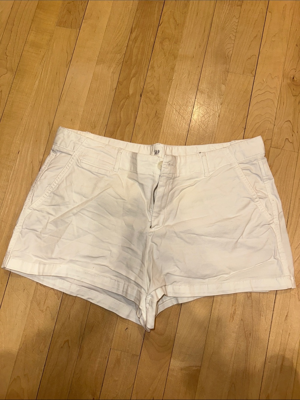 GAP White Women's Bermuda Shorts